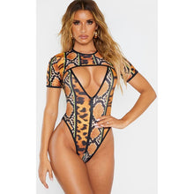 Load image into Gallery viewer, Gorgeous Wild African print two pieces swimsuit
