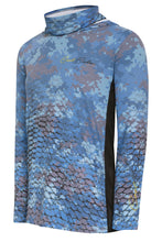 Load image into Gallery viewer, Fishing shirt Digital camo hoodie - mesh mask
